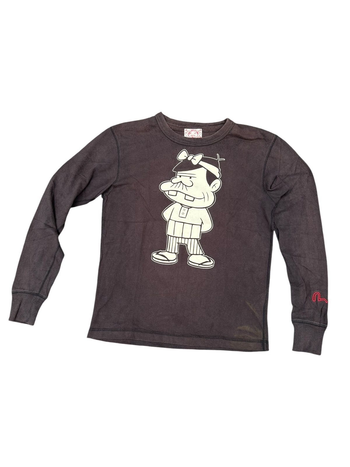 Kapital Thrashed Vintage Evisu X Japan Anime Tensai Bakabon SunFaded Size US S / EU 44-46 / 1 - 7 Thumbnail