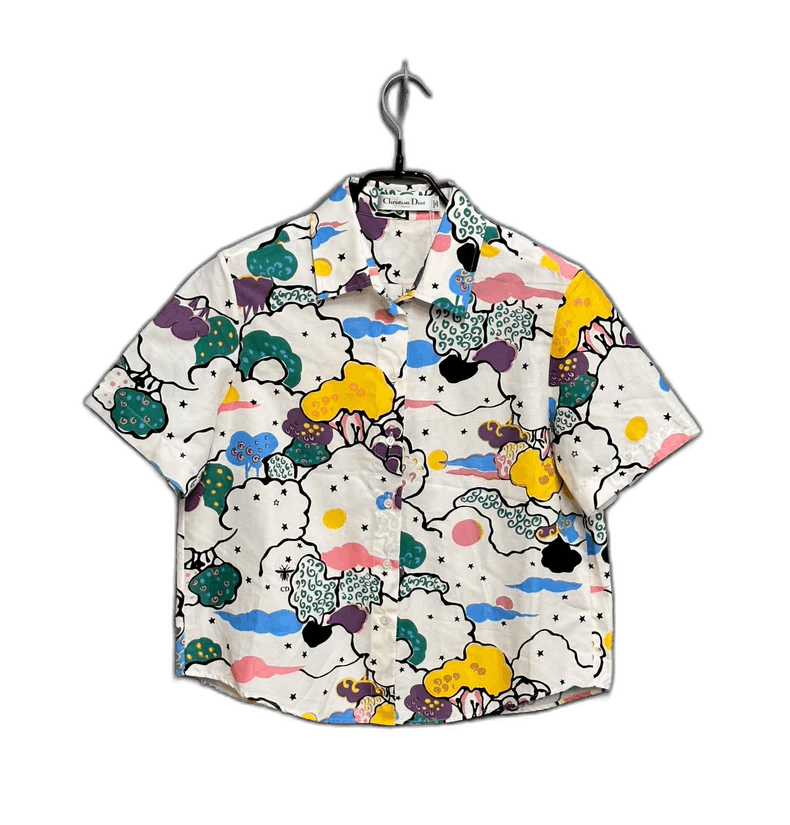 Dior Dream Sky Short Sleeve Shirt by Dior Size XS / US 0-2 / IT 36-38 - 1 Thumbnail