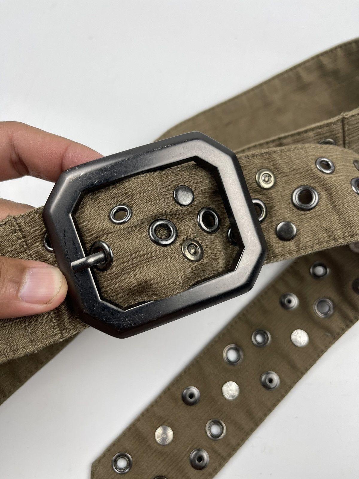 Japanese Brand × Seditionaries cotton studded belt tc15 Size ONE SIZE - 3 Thumbnail