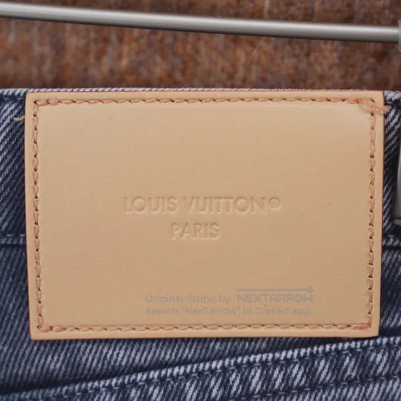 Louis Vuitton Louis Vuitton 24aw Logo Jeans Size 33" - 4 Thumbnail