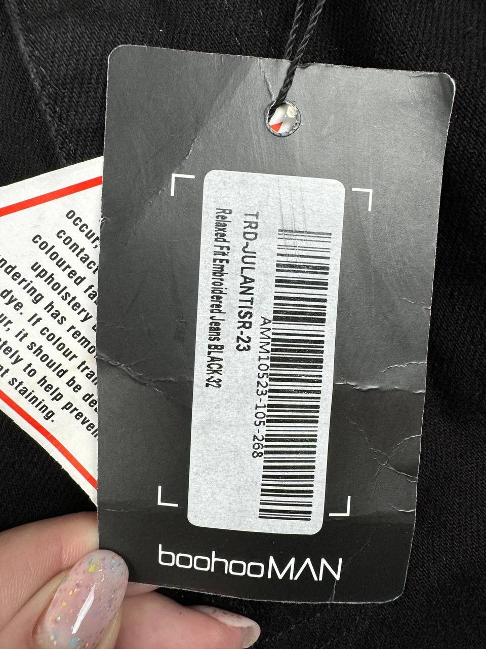 Boohoo Boohoo man black pants Size US 32 / EU 48 - 8 Thumbnail