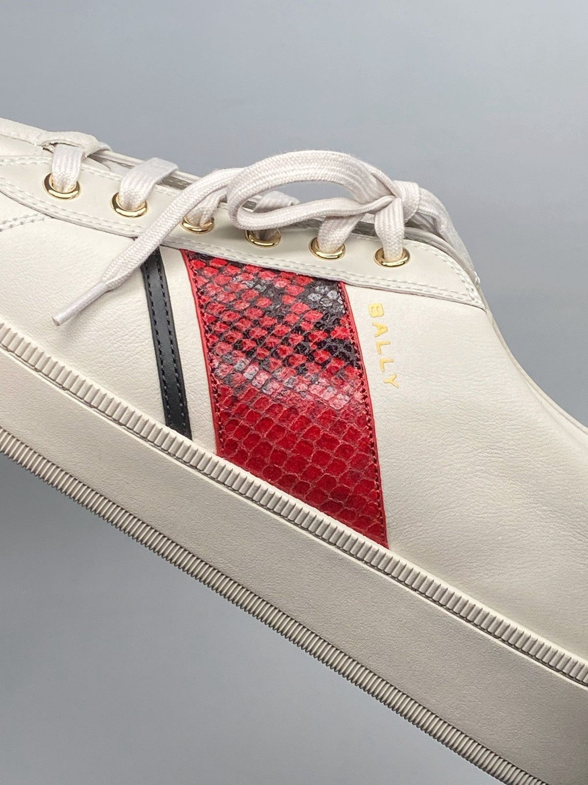 Bally Bally Roller Embossed Low-Top Sneakers size 43/us size 10 Size US 10 / EU 43 - 5 Thumbnail