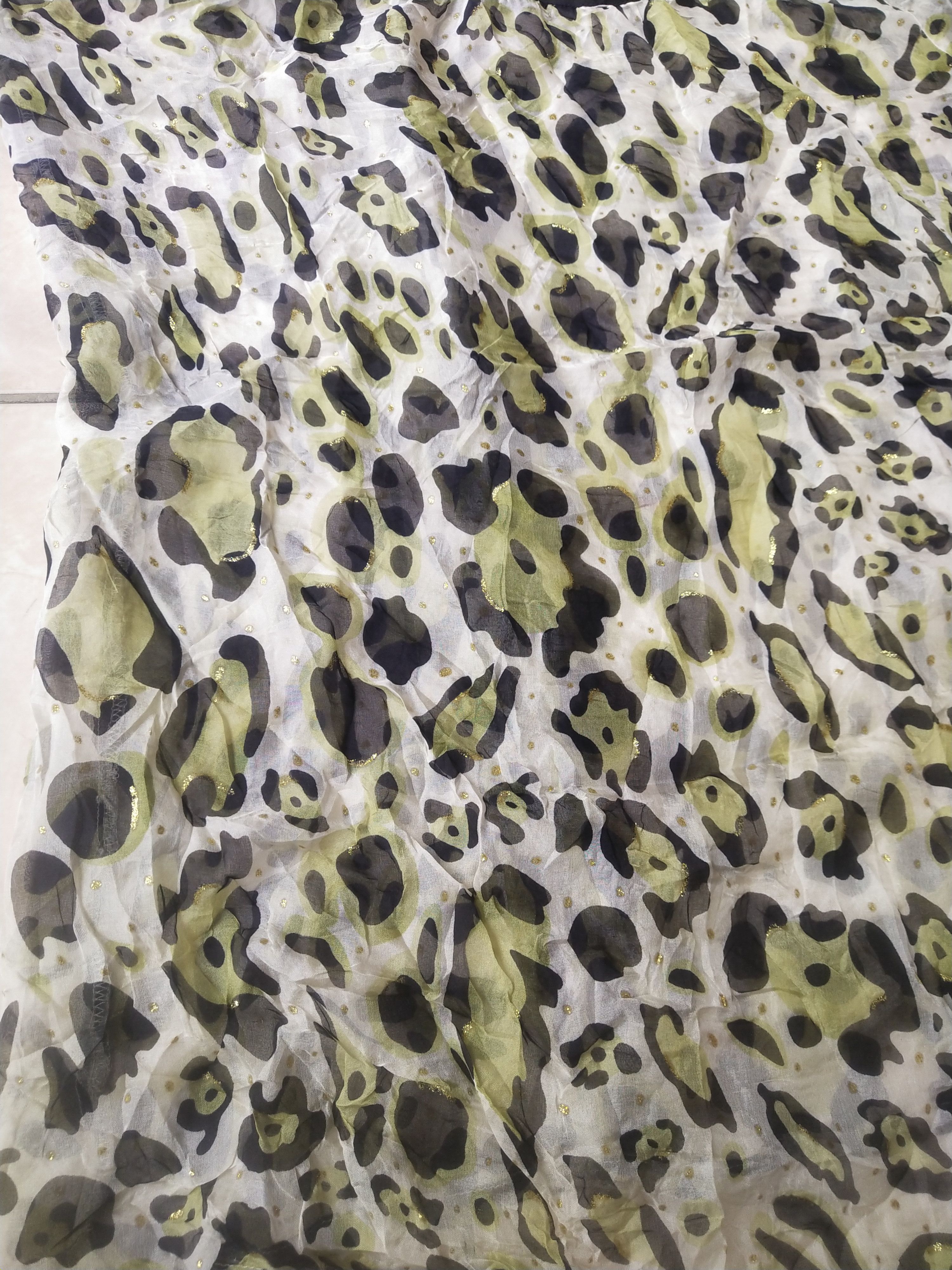 Vivienne Tam Vintage Y2K Vivienne Tam 100% Silk Animal Print Blouse Size L / US 10 / IT 46 - 4 Thumbnail