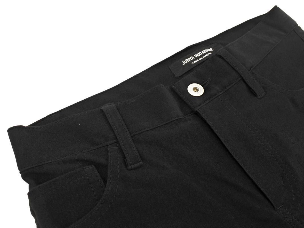 Junya Watanabe Junya Watanabe Comme de Garçons Stretch Cropped Pants Black Size US 28 / EU 44 - 2 Thumbnail