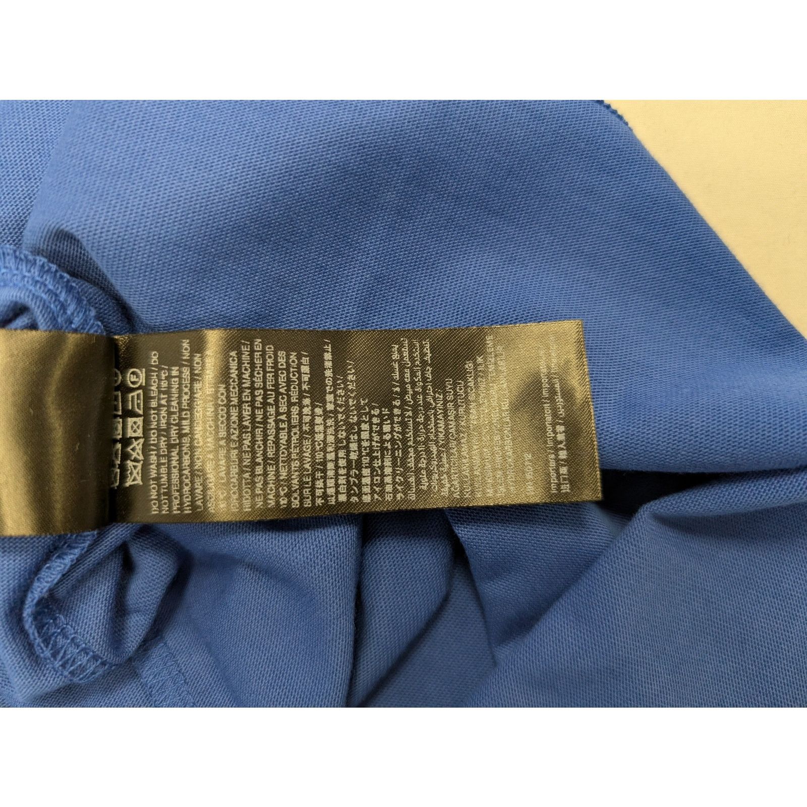 Amiri o1rshd1 Bones Stacked Long Sleeve Tee T-Shirt in Blue Size US M / EU 48-50 / 2 - 15 Thumbnail