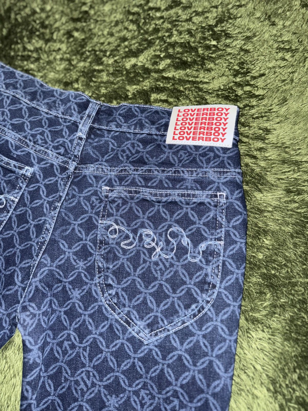 Charles Jeffrey LOVERBOY [M] Charles Jeffrey Loverboy Geometric Pattern Bootcut Denim Size US 29 - 9 Thumbnail