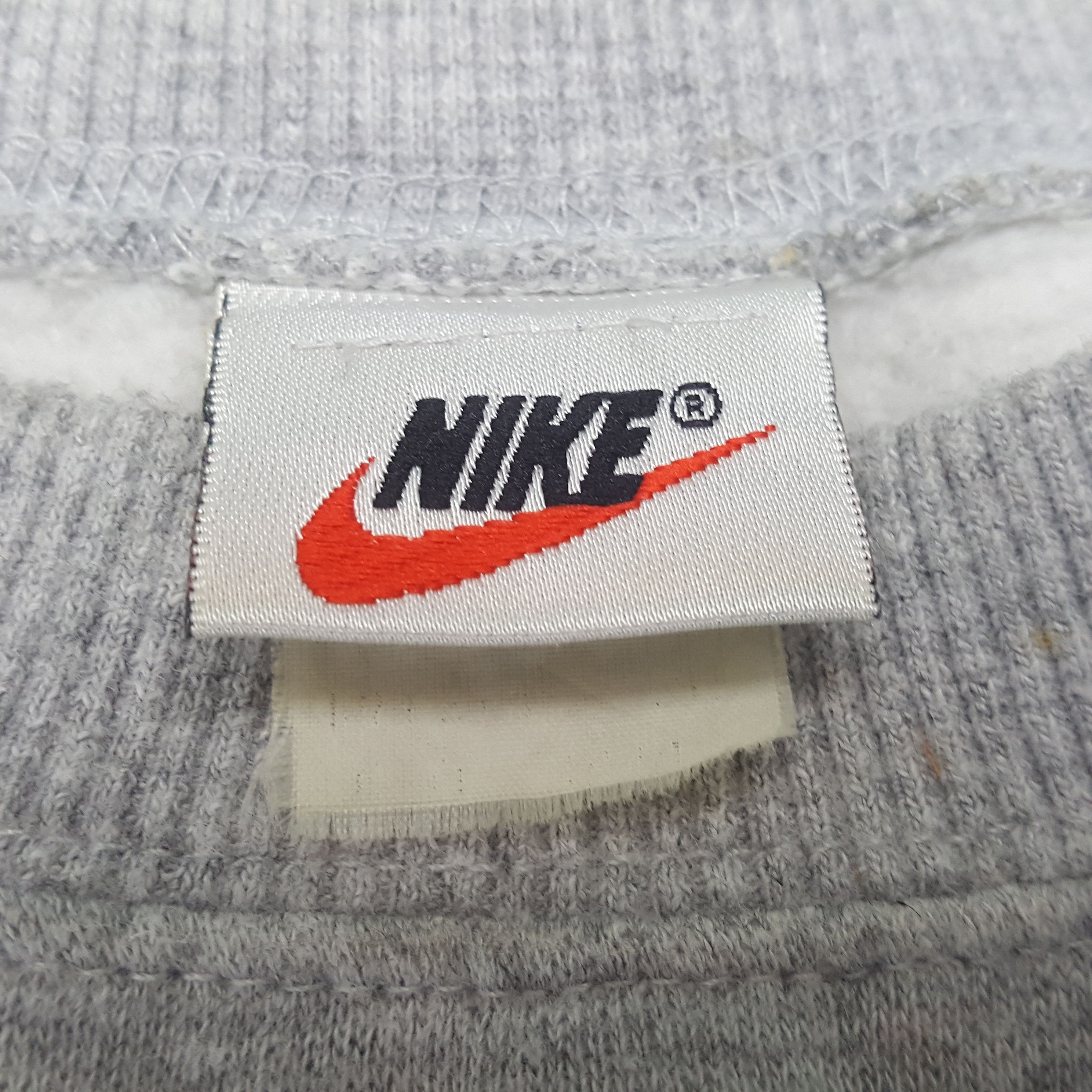 Nike × Vintage Vintage NIKE Swoosh Big Design Sweatshirt C283N28 Size US L / EU 52-54 / 3 - 4 Thumbnail