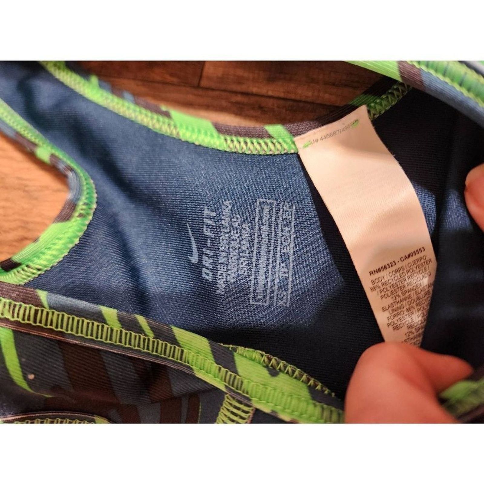 Nike Nike XS sports bra green Size XS / US 0-2 / IT 36-38 - 9 Thumbnail
