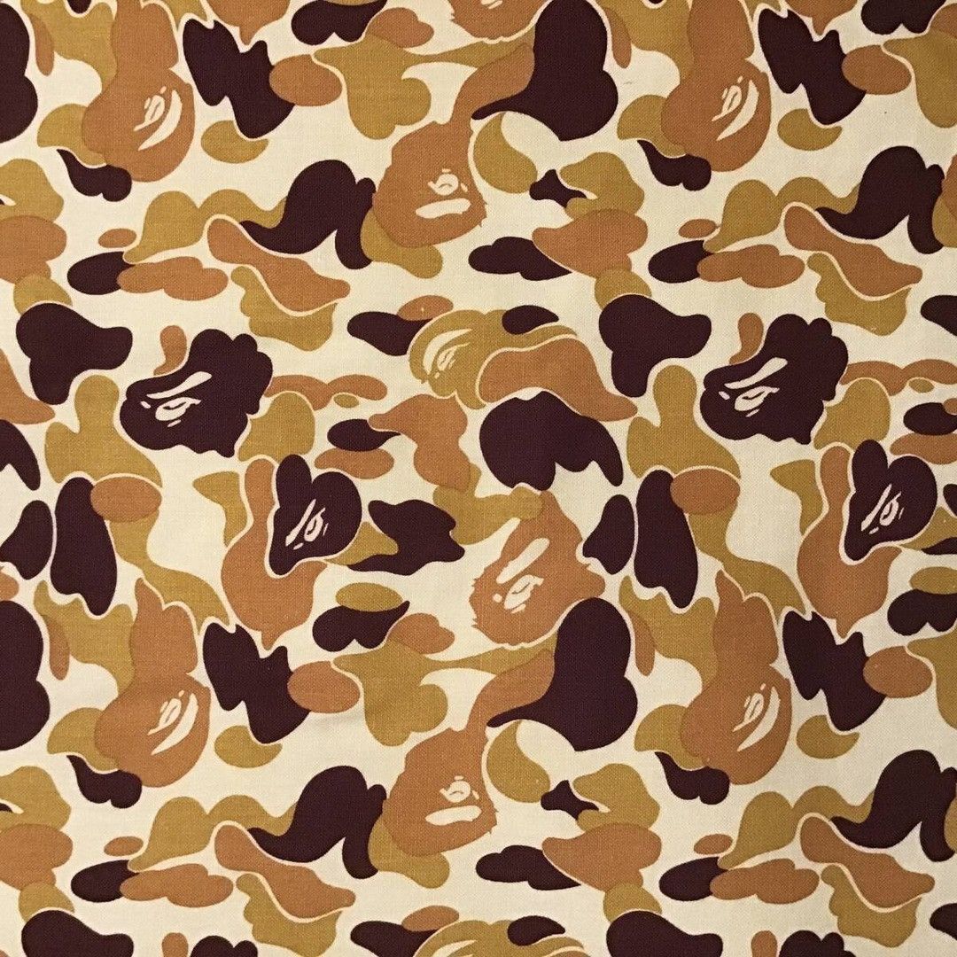 Bape 🔥Vintage🔥 BAPE CAMO BIG Pillow Beanbag Cushion APE NIGO Size ONE SIZE - 2 Thumbnail