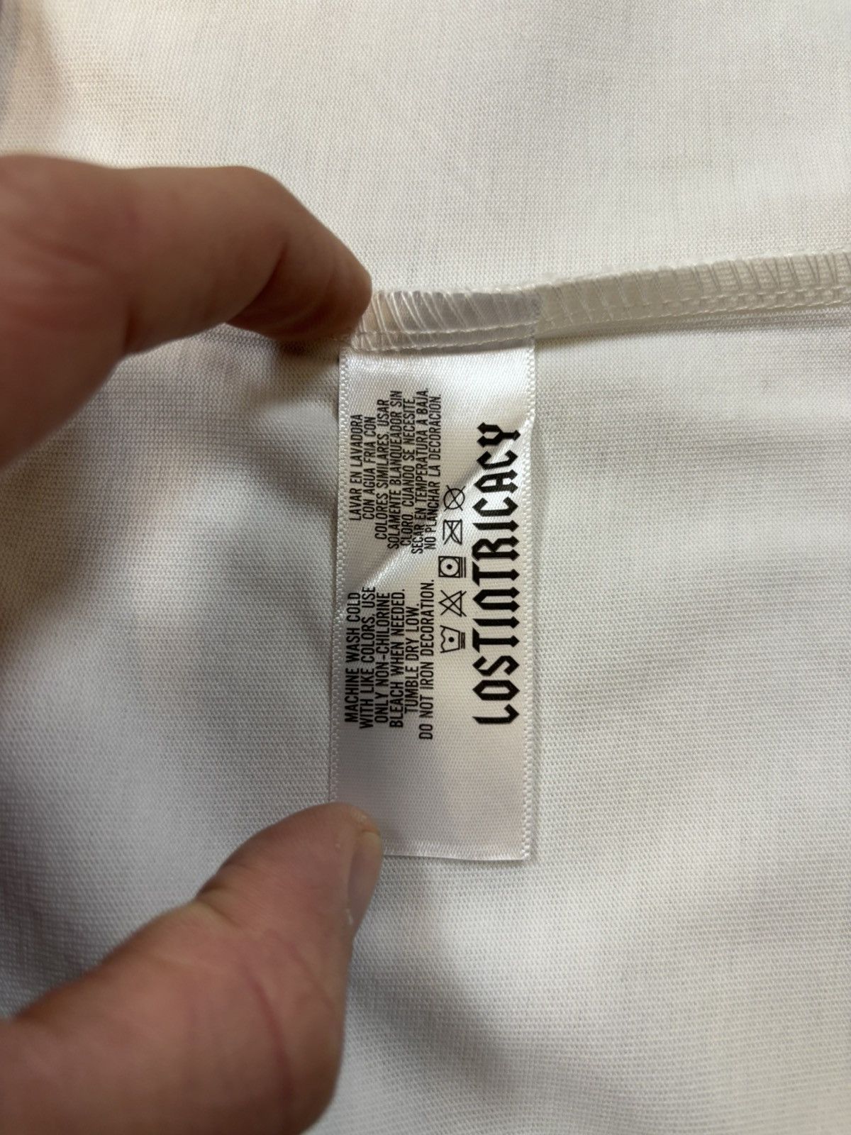 LOST INTRICACY Lost Intricacy Front Page Mag Shirt, White Size US XXL / EU 58 / 5 - 13 Thumbnail