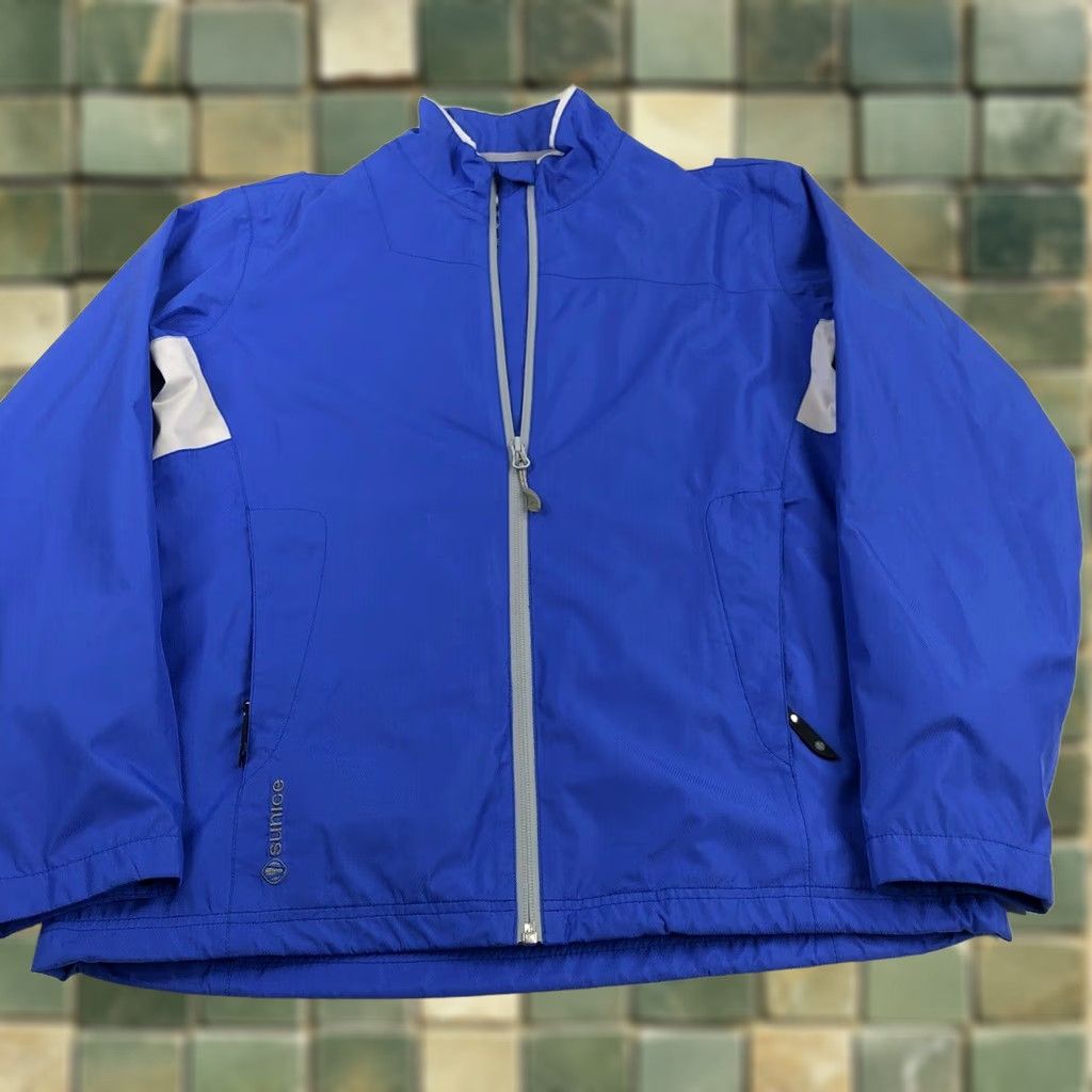 Rains Sunice Medium Womens Zip Wind Rain Water Jacket Multicolor Size M / US 6-8 / IT 42-44 - 1 Thumbnail
