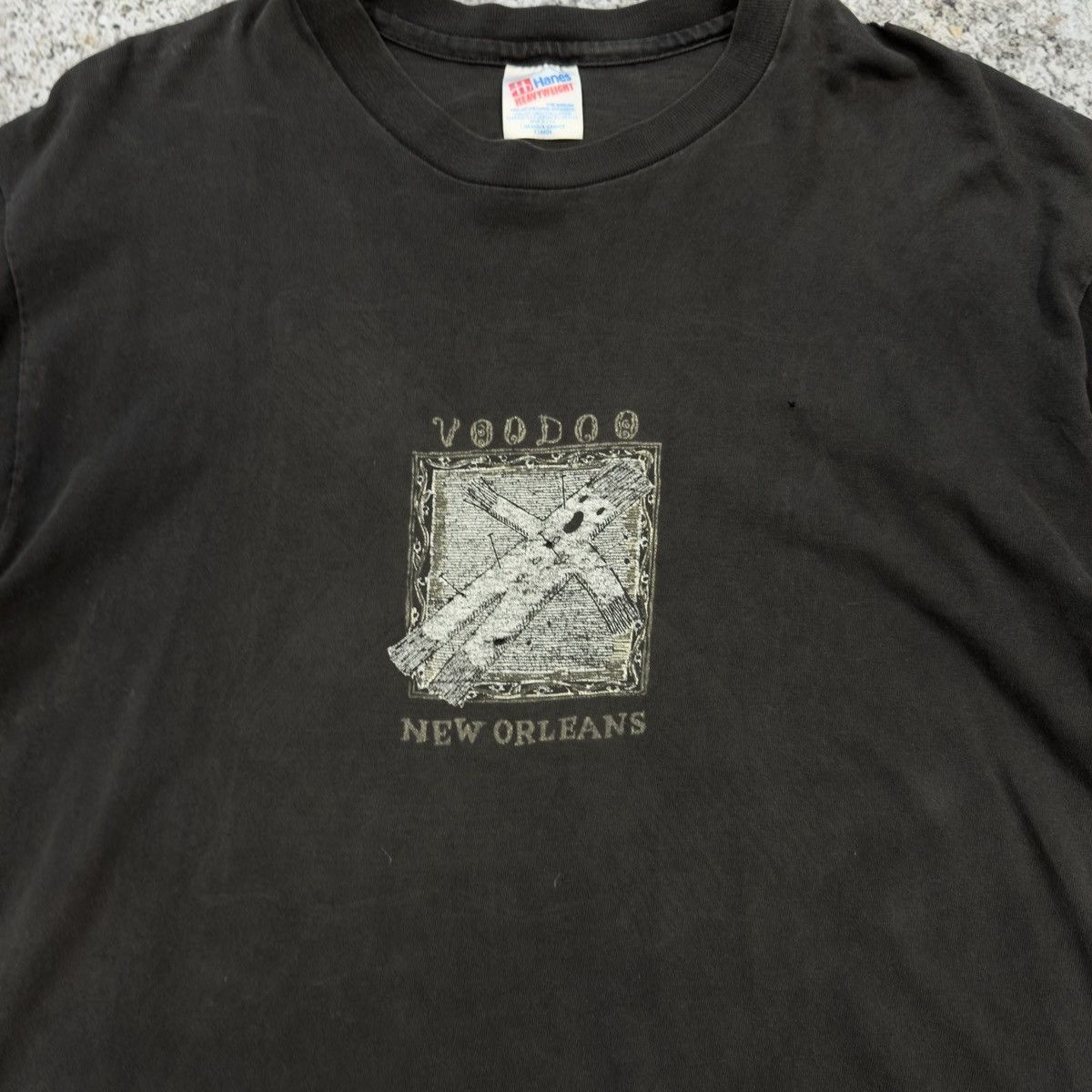 Vintage Thrashed Faded Distressed Voodoo Art Shirt ERD Grunge Chrome Size US XL / EU 56 / 4 - 4 Thumbnail