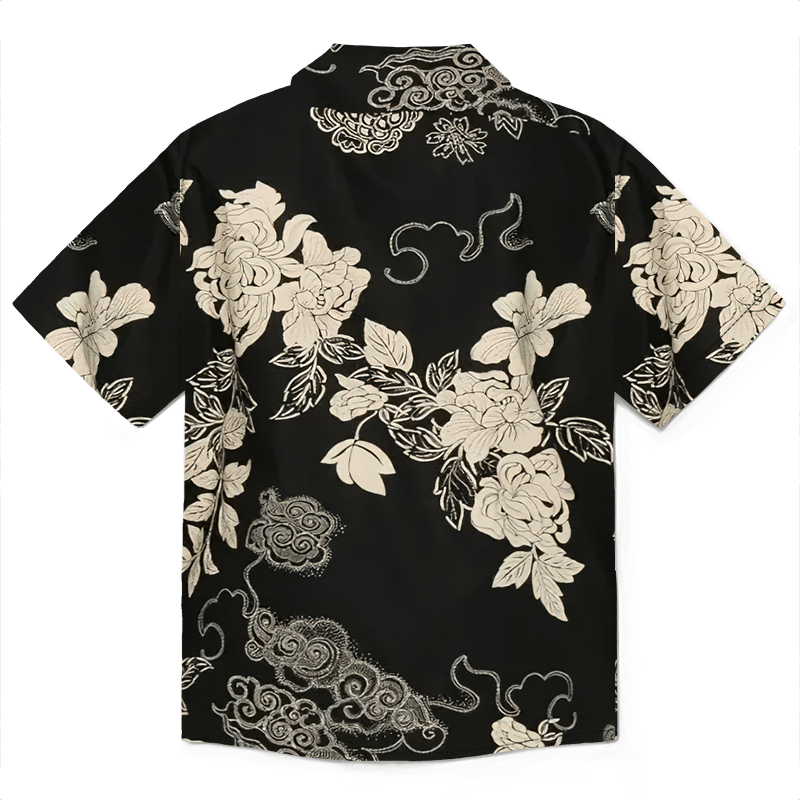 The Unbranded Brand Floral Print Cotton Shirt Size US S / EU 44-46 / 1 - 5 Thumbnail