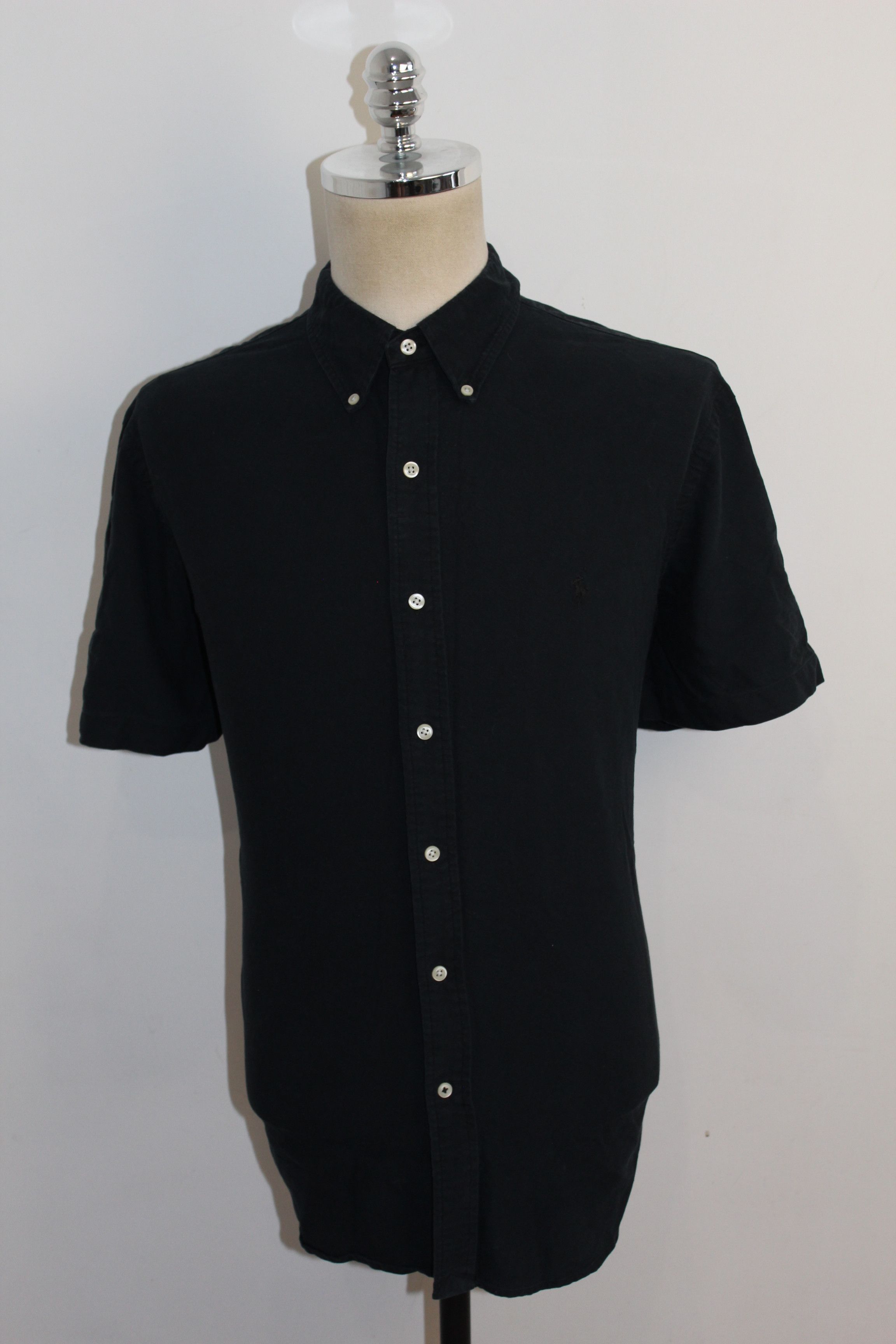 Polo Ralph Lauren Men's RALPH LAUREN Short Sleeve Black Shirt Top Size XL Size US XL / EU 56 / 4 - 2 Thumbnail