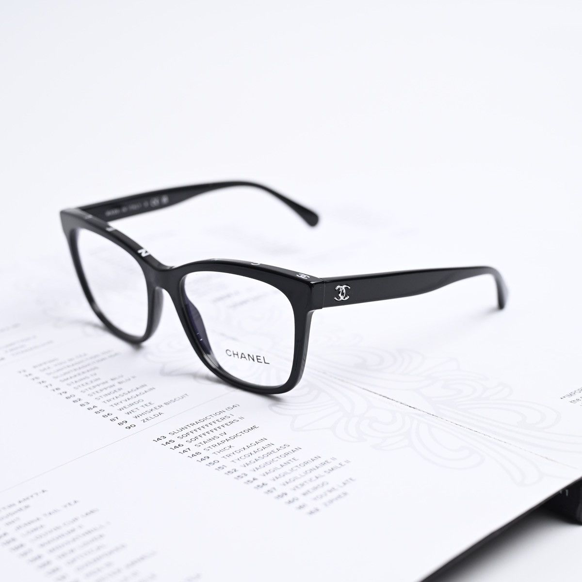 Chanel 0ch3392 Glasses In Black