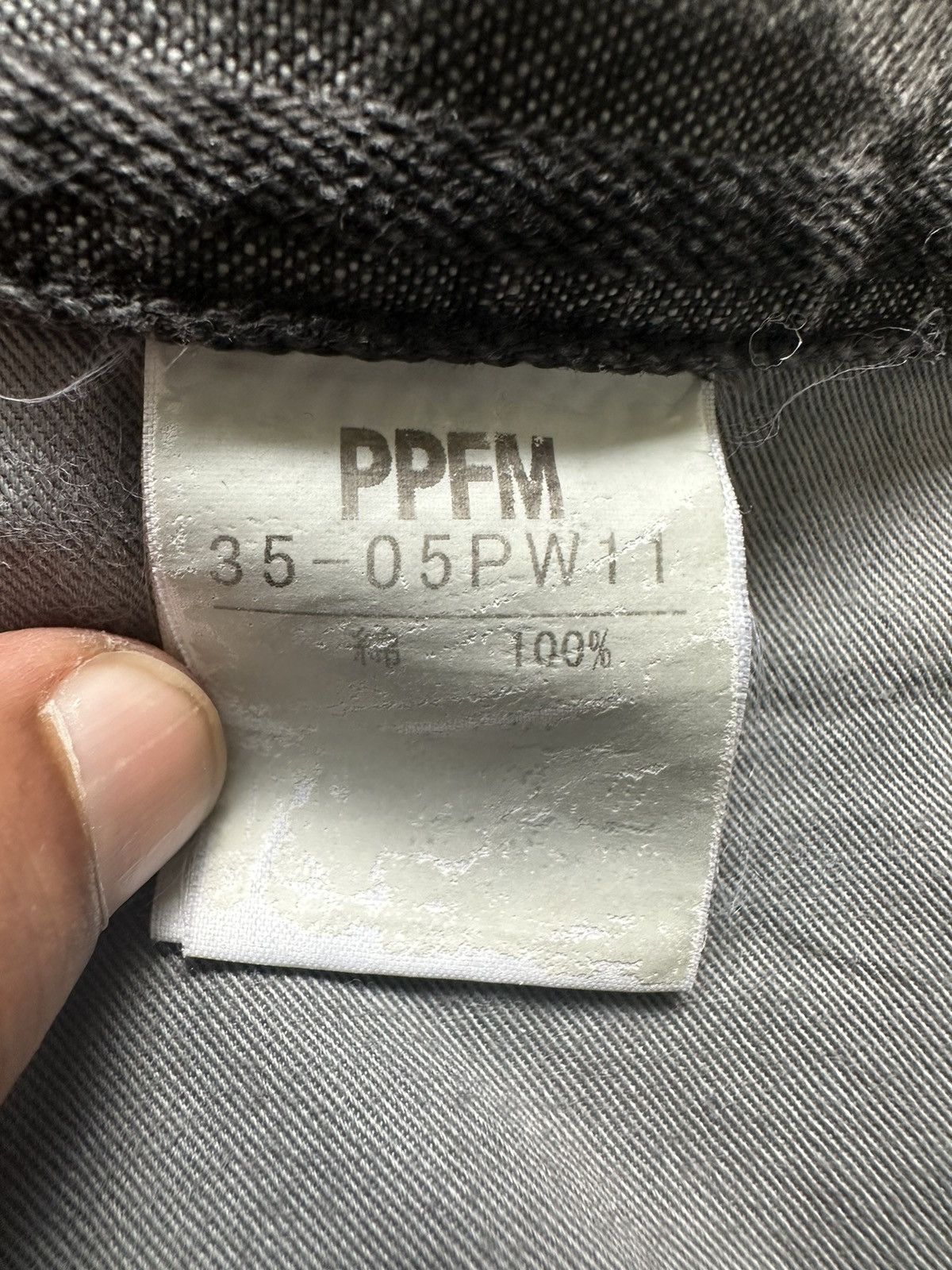 PPFM 2003 PPFM twill cargo denim Size US 30 / EU 46 - 13 Thumbnail