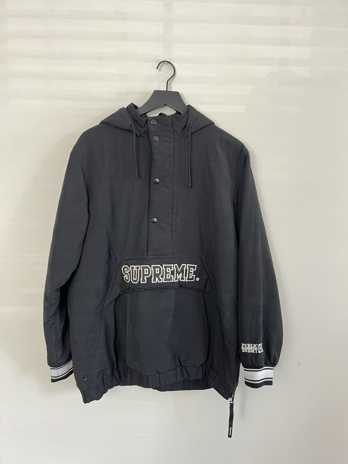 Supreme Public Enemy Starter Jacket | Grailed