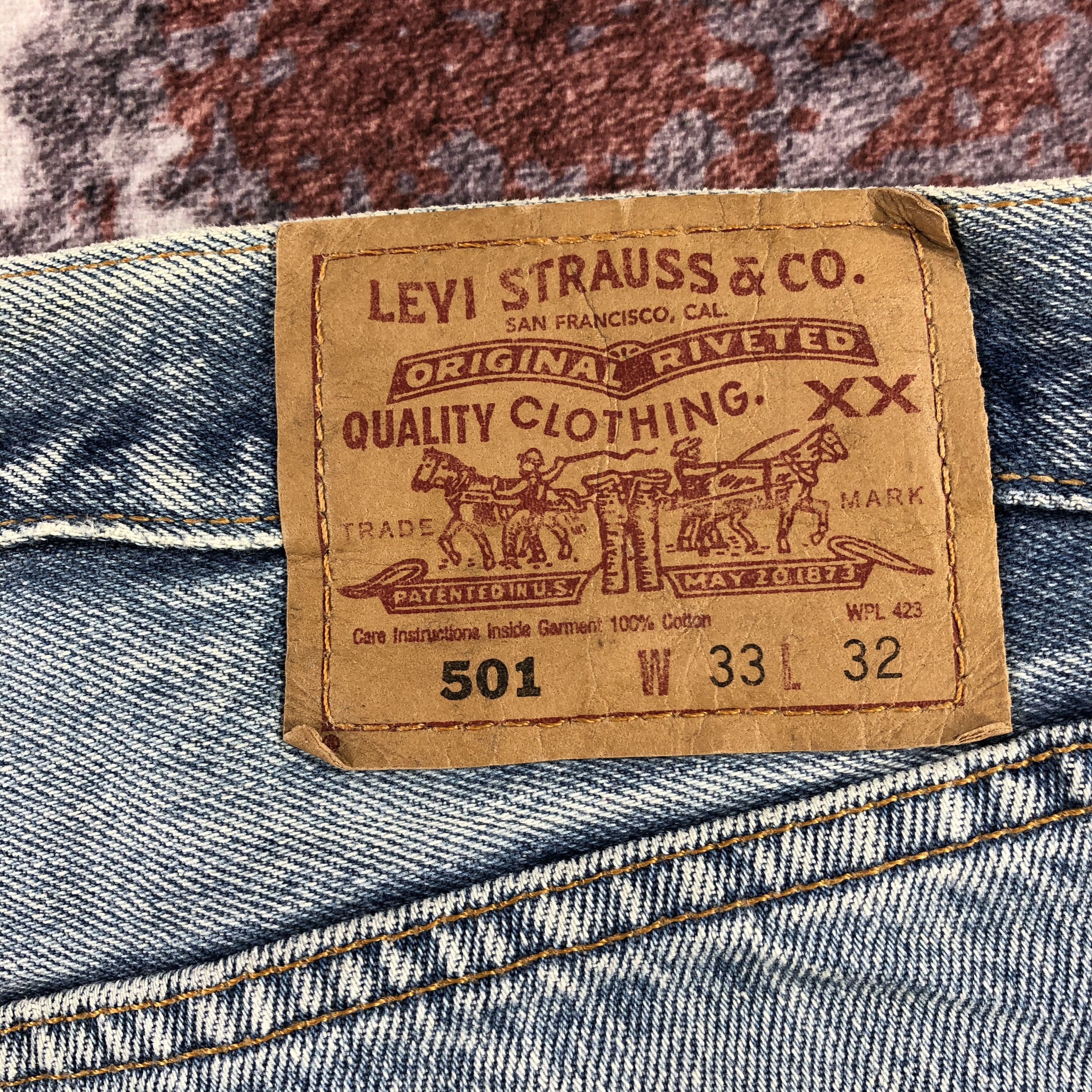 Levi's × Vintage Vintage Levis 501 Jeans-JM2892 Size US 33 - 7 Thumbnail