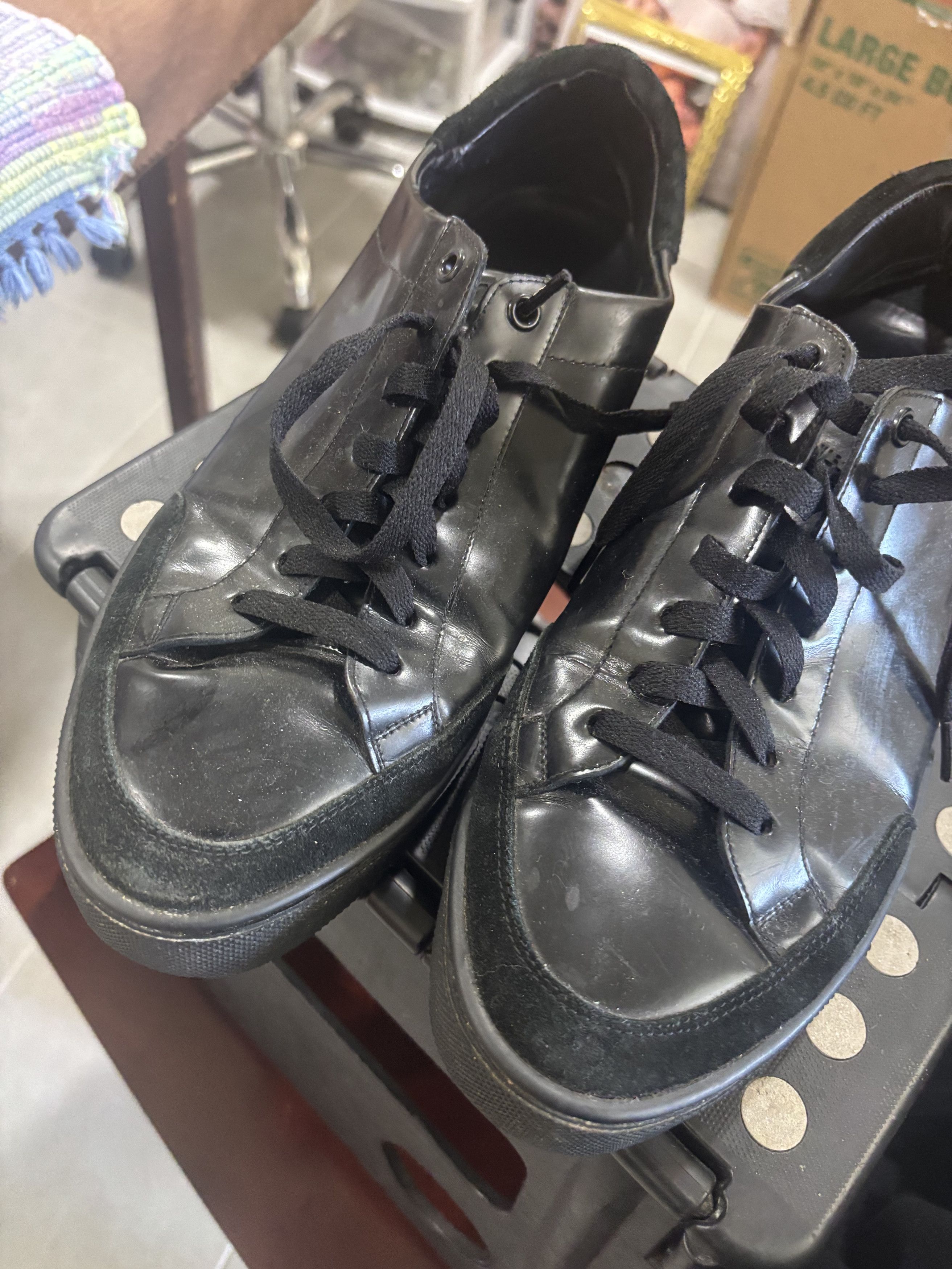Burberry Burberry Sneaker Men Leather Size US 10 / EU 43 - 4 Thumbnail