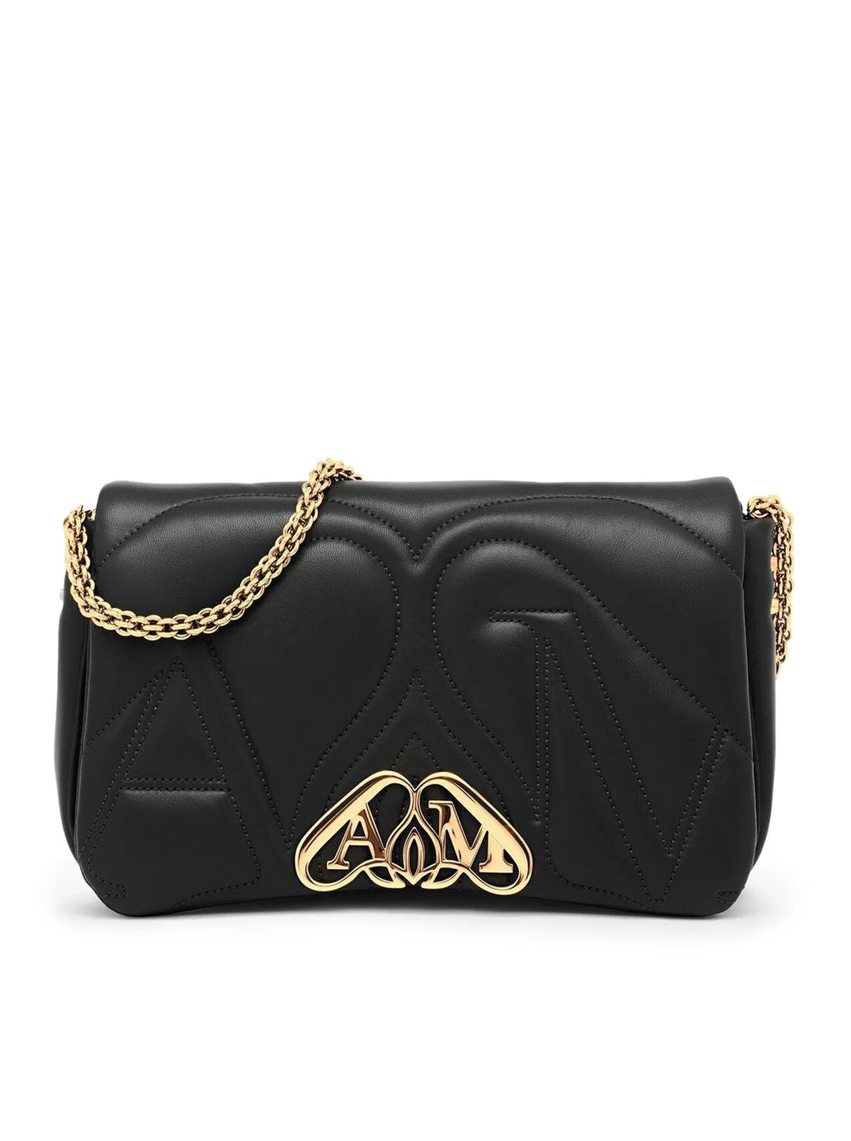 Alexander McQueen o1y0325 Size: OS / Handbag in Black Size ONE SIZE - 1 Thumbnail