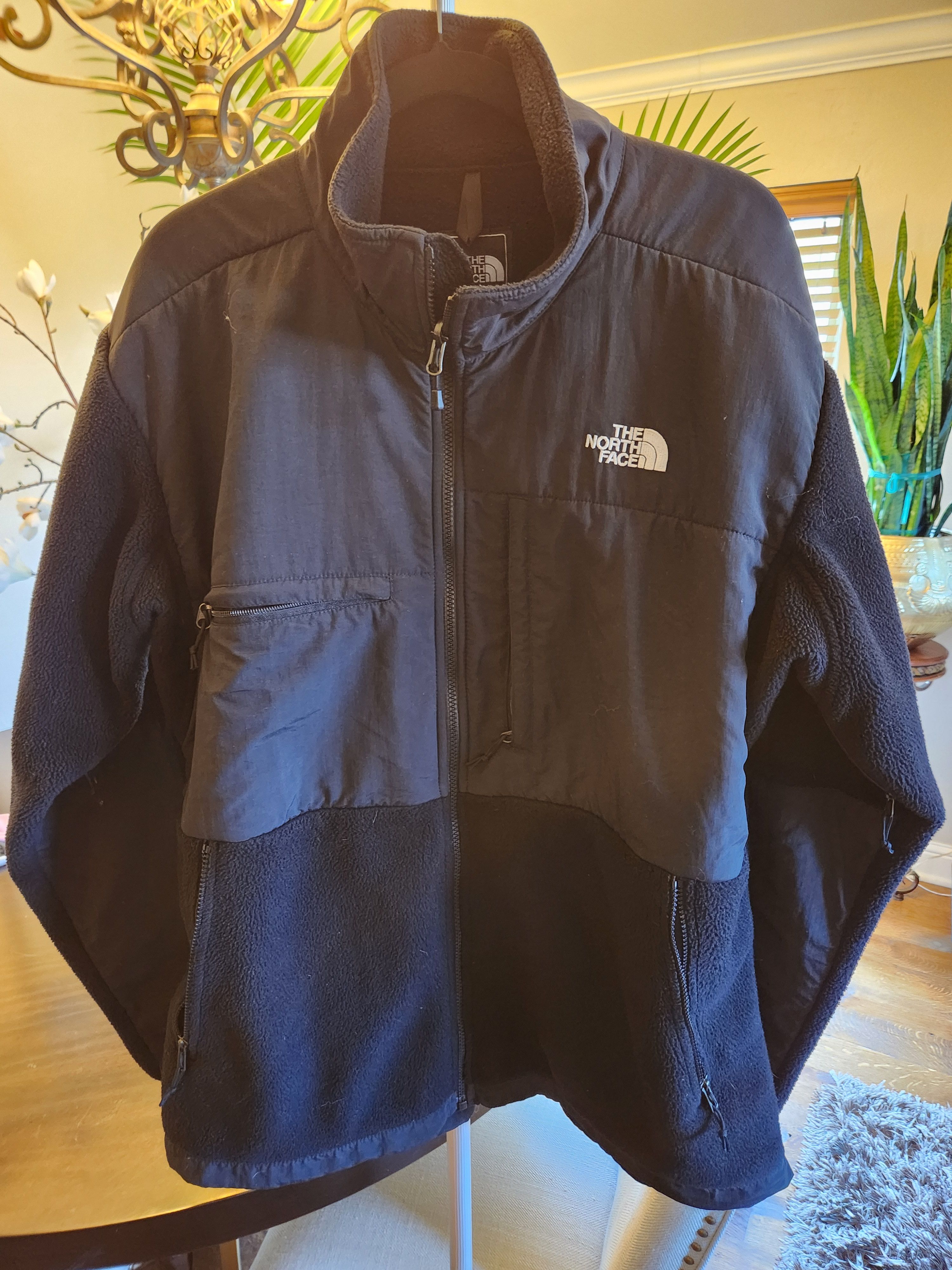 The North Face Zip Front Black Fleece Men's Jacket Size US XL / EU 56 / 4 - 1 Thumbnail