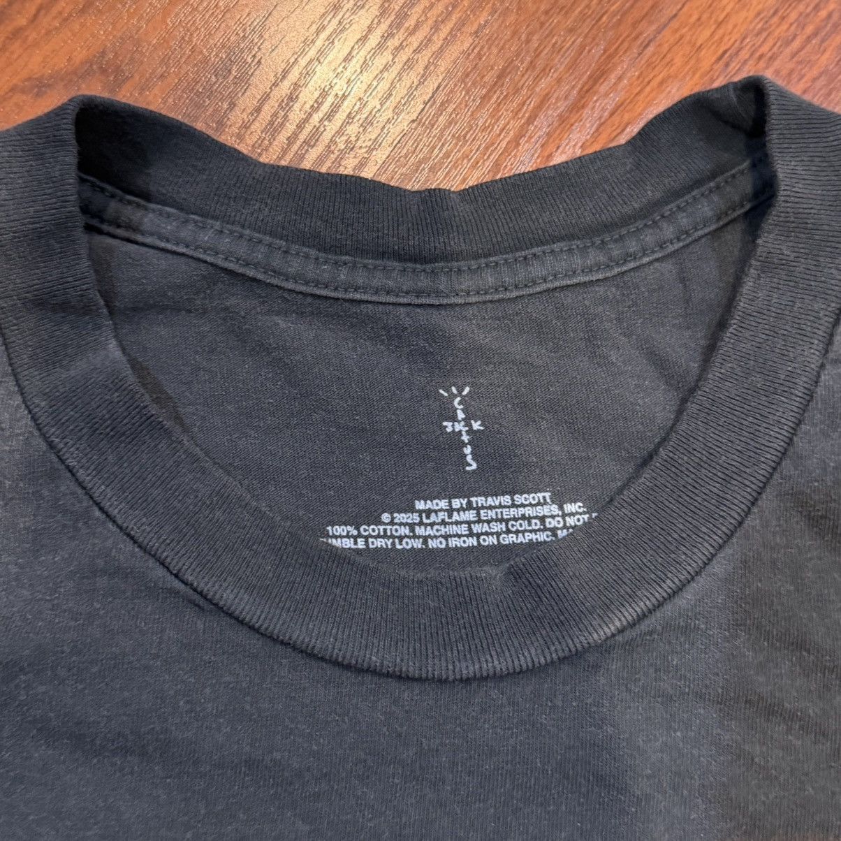 Travis Scott NEW LA FAME CACTUD JACK TRAVIS SCOTT T-SHIRT SZ LARGE L Size US L / EU 52-54 / 3 - 3 Thumbnail