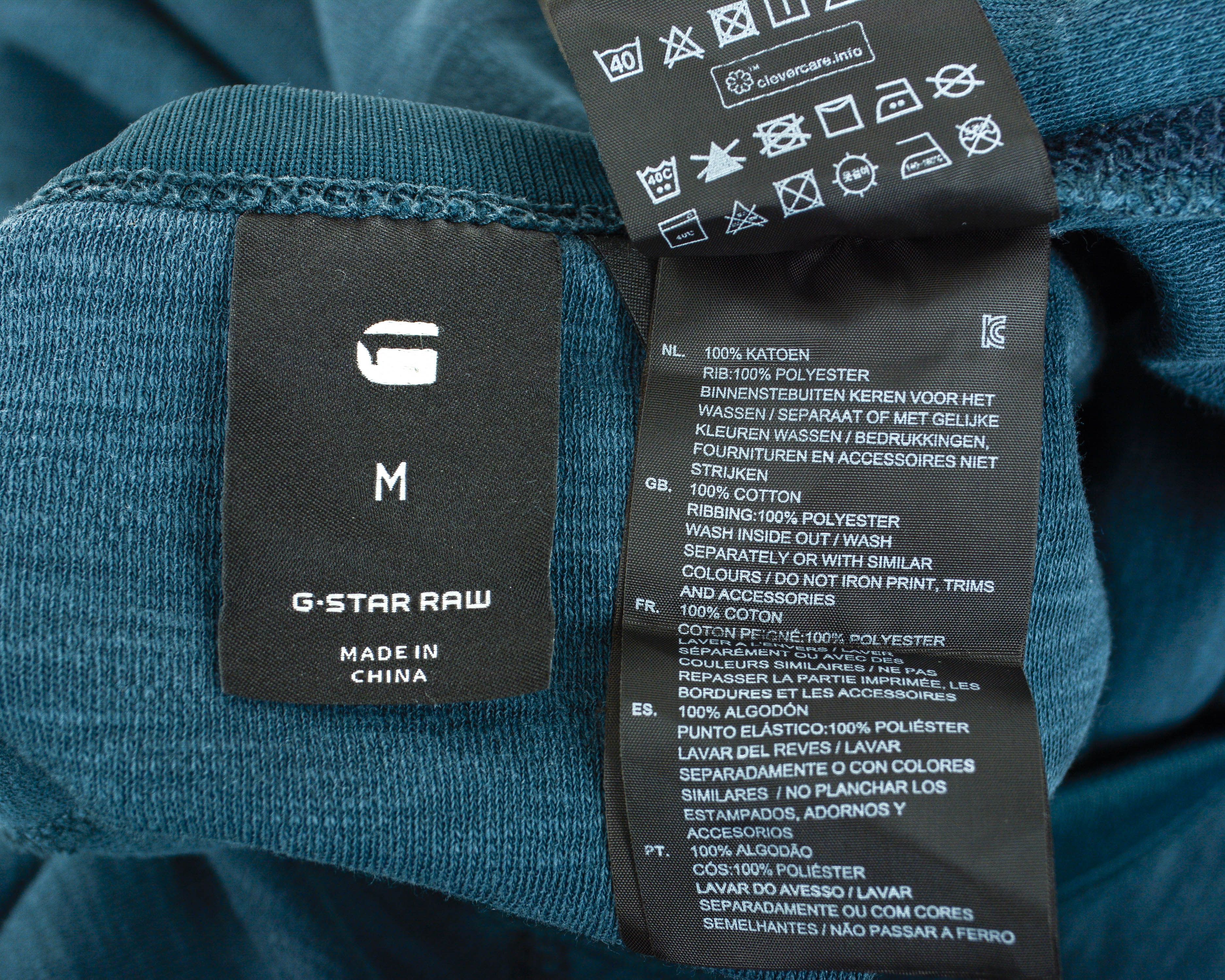 G-Star 'RC Jirgi R T' M Pullover Crew Neck Jumper Sweatshirt Size US M / EU 48-50 / 2 - 2 Thumbnail