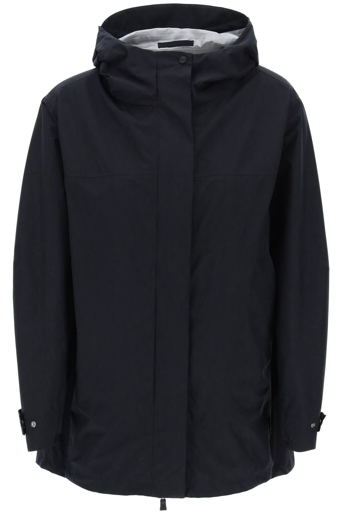 image of Herno Lightweight Gore-Tex Jacket in Nero, Women's (Size XS)