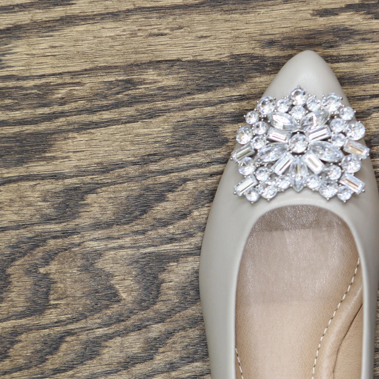 Other Nwt Journee Collection Jeweled Flats Renzo-wd Gray 5.5w Size US 5.5 / IT 35.5 - 7 Thumbnail
