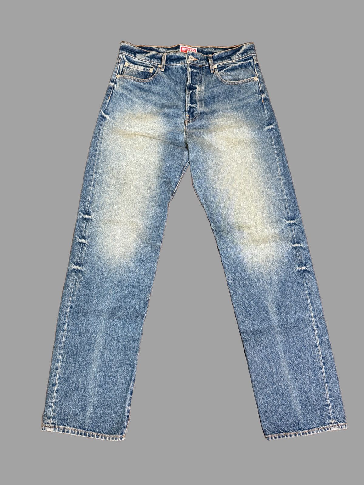 Kenzo Kenzo Asagao Straight Jeans Size US 32 / EU 48 - 1 Thumbnail