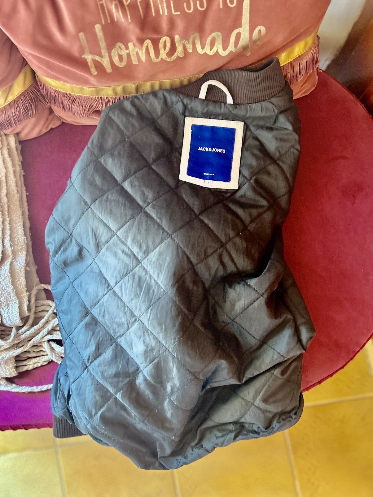 Jack & Jones Very confortable Spring Jacket Size US L / EU 52-54 / 3 - 3 Thumbnail