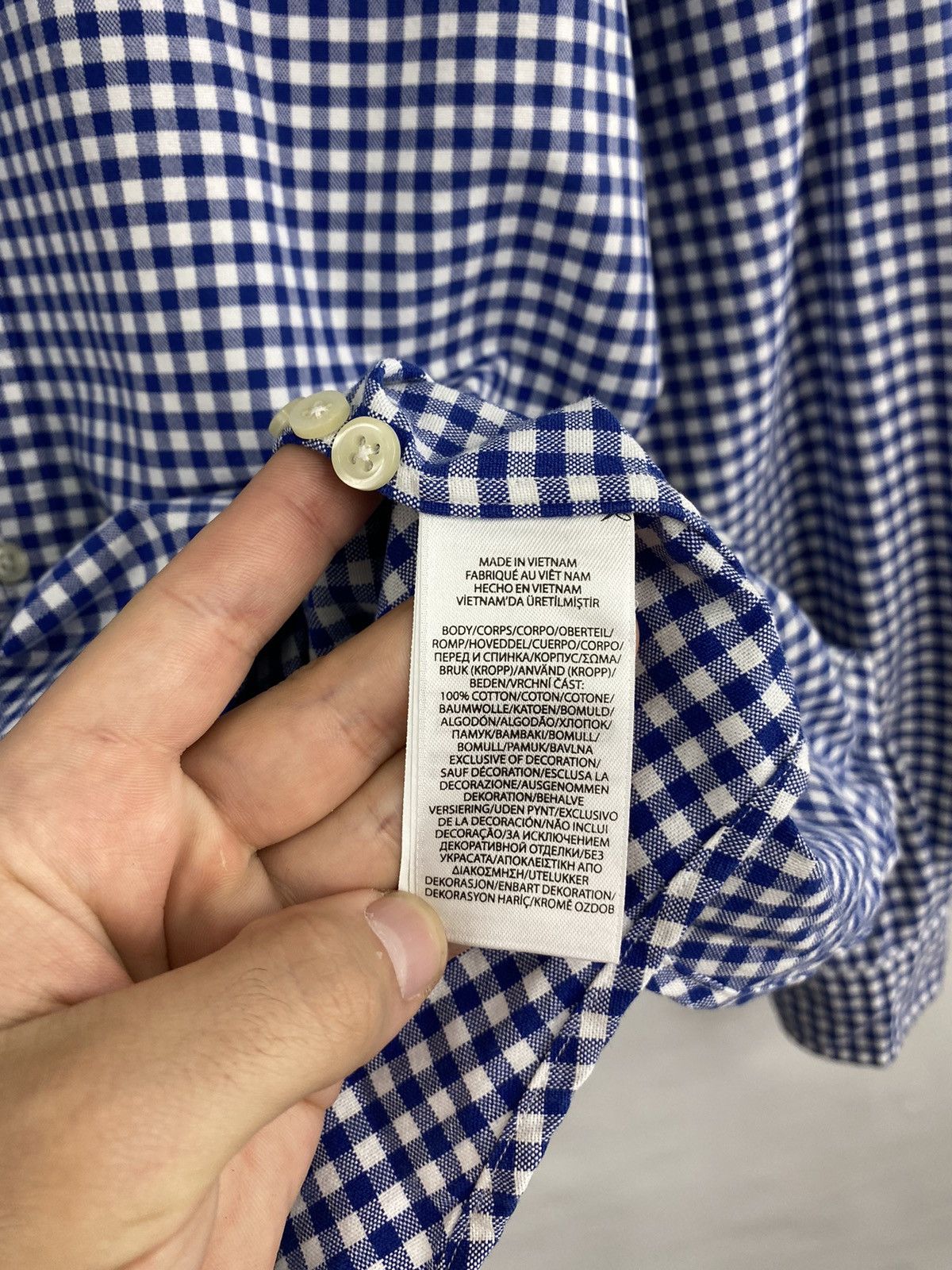 Polo Ralph Lauren 🇺🇸 Vintage Polo Ralph Lauren Shirt Rare Retro Hype Y2K Size US L / EU 52-54 / 3 - 6 Thumbnail