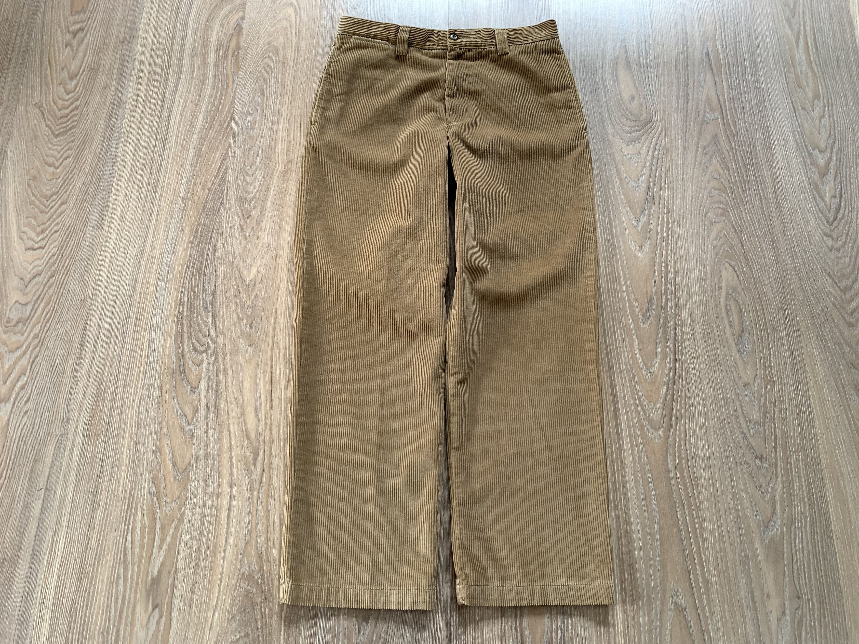 Dockers Mens Vintage Dockers Khaki Corduroy Pants Trousers Size US 32 / EU 48 - 2 Thumbnail