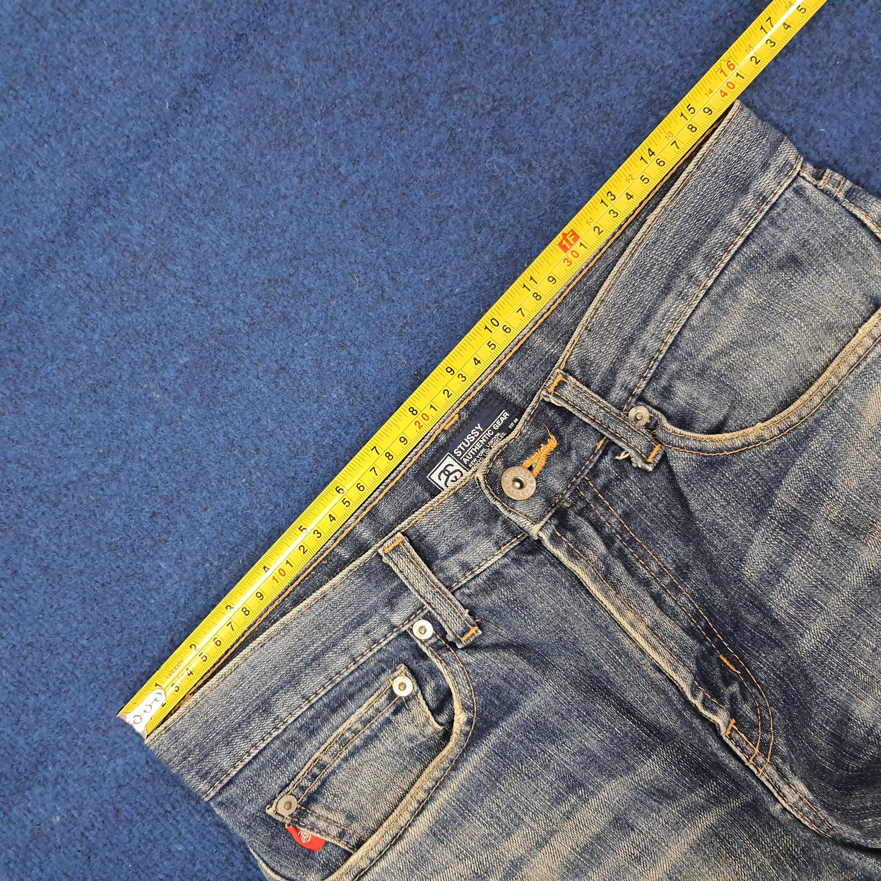 Stussy Vintage Stussy Streetwear Custom Logo Jeans C228N17 Size US 30 / EU 46 - 12 Thumbnail
