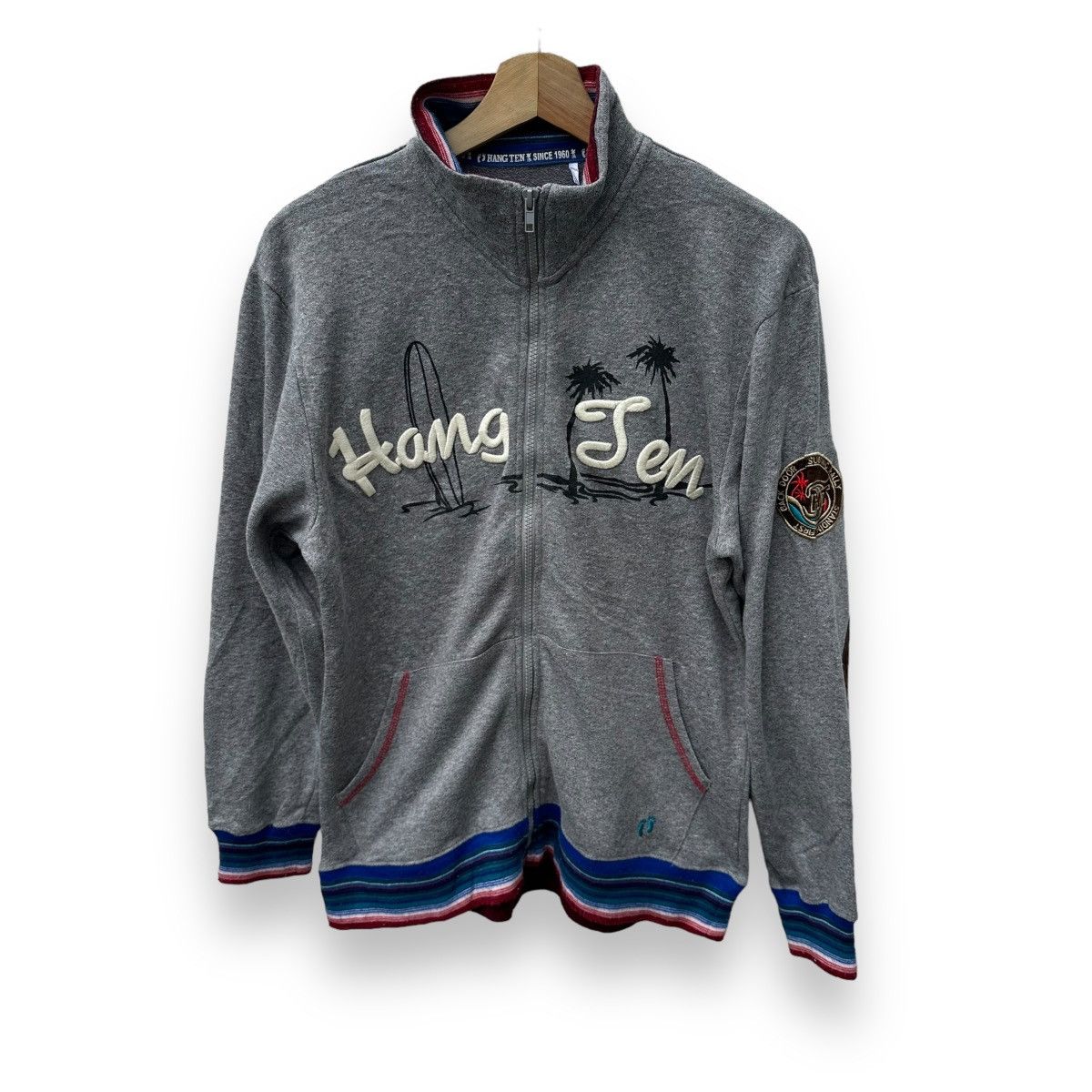 Hang Ten Hang ten surfing rally zip up Size US S / EU 44-46 / 1 - 1 Thumbnail