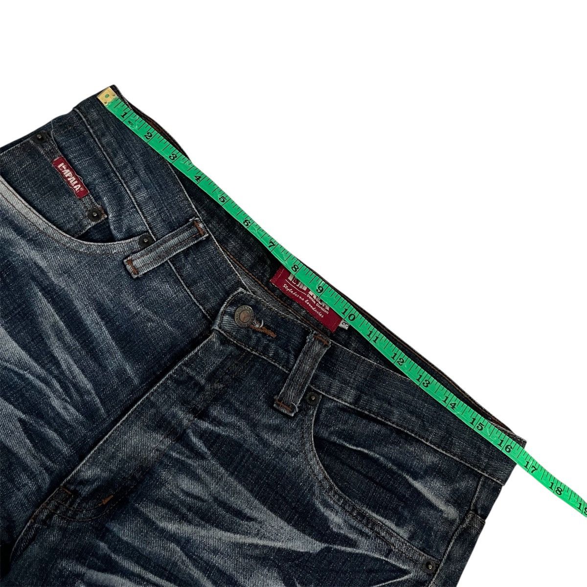 Hysteric Glamour Flare Jeans by Impala Japanese Brand Clawmark Boot Cut Denim Size US 32 / EU 48 - 11 Thumbnail