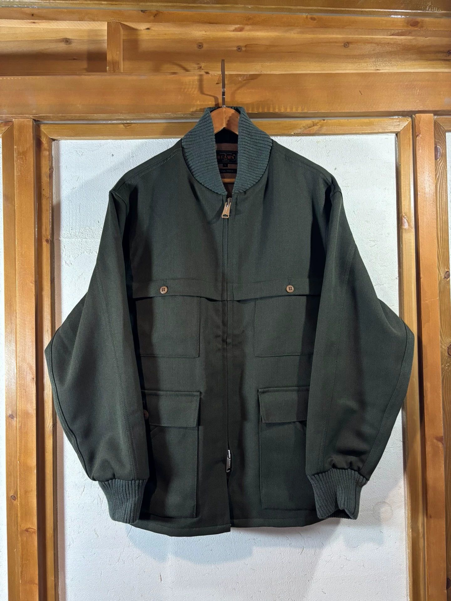 Beams Plus Beams Plus 25aw GABA Wool Thick Vintage Zipper Jacket Size L Size US L / EU 52-54 / 3 - 1 Thumbnail