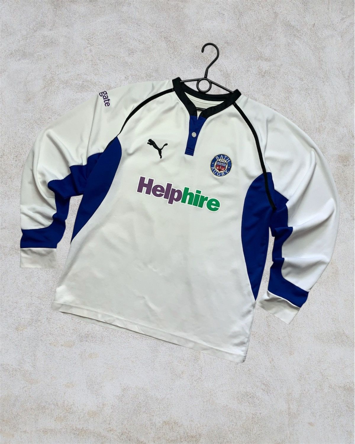 Puma Puma bath rugby jersey vintage long sleeve Size L Size US L / EU 52-54 / 3 - 1 Thumbnail