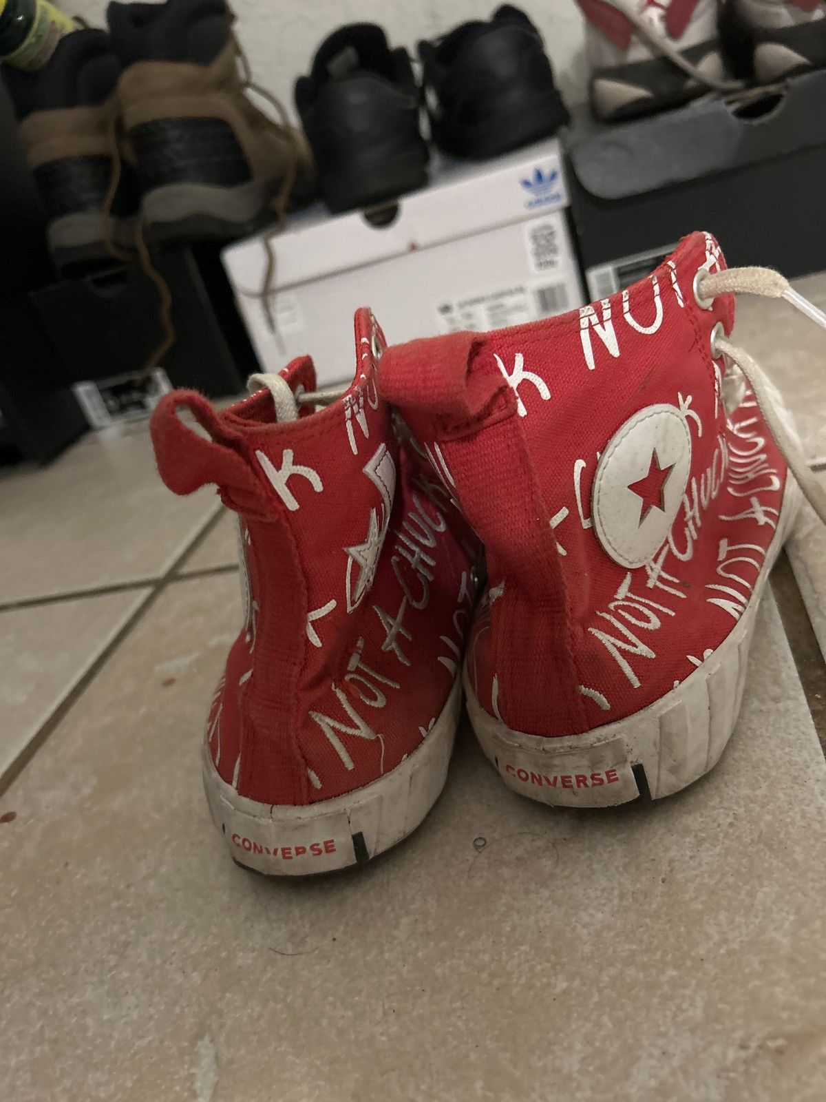 Converse × Original Chuck Converse Not a Chuck Paint Drip Size US 9 / EU 42 - 4 Thumbnail