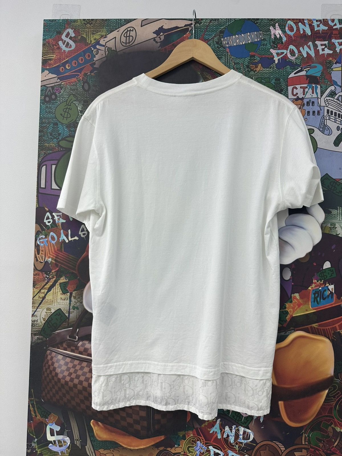 Dior Dior White Frilly T Shirt Size US S / EU 44-46 / 1 - 2 Thumbnail