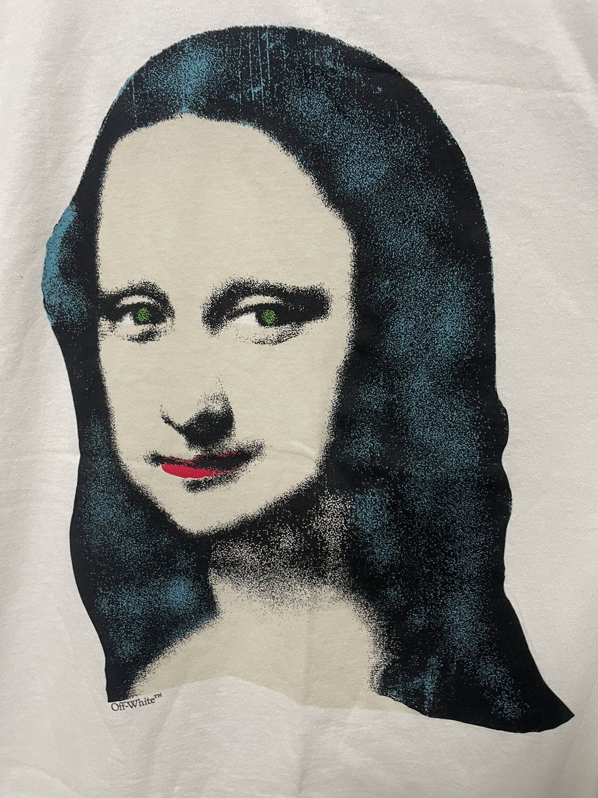 Off-White Off-White Mona Lisa Pivot Oversized Shirt Size US M / EU 48-50 / 2 - 5 Thumbnail