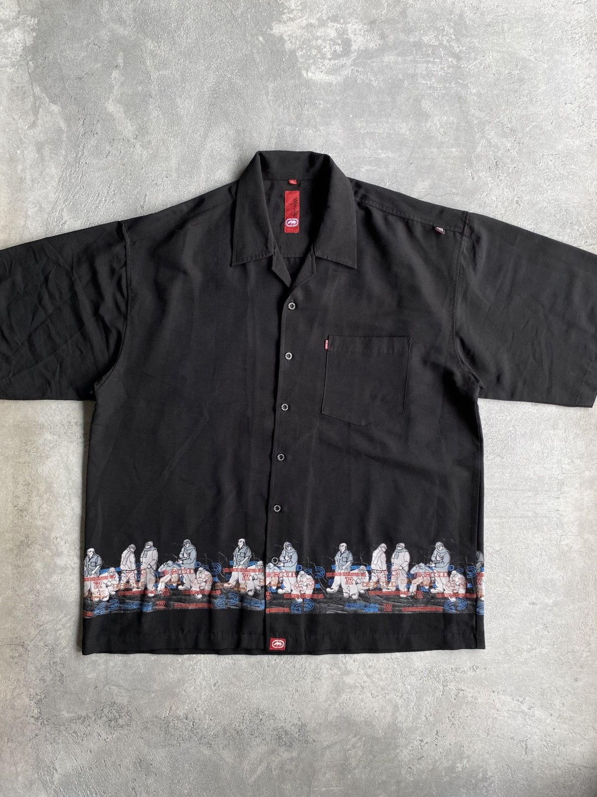 Vintage Vintage Marc Ecko Shirt Size US XL / EU 56 / 4 - 3 Thumbnail