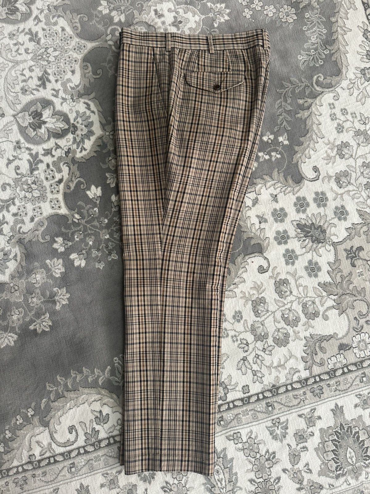 Comme des Garcons Homme Plus Comme Des Garçons Homme Plus Checkered Trousers Size US 32 / EU 48 - 1 Thumbnail