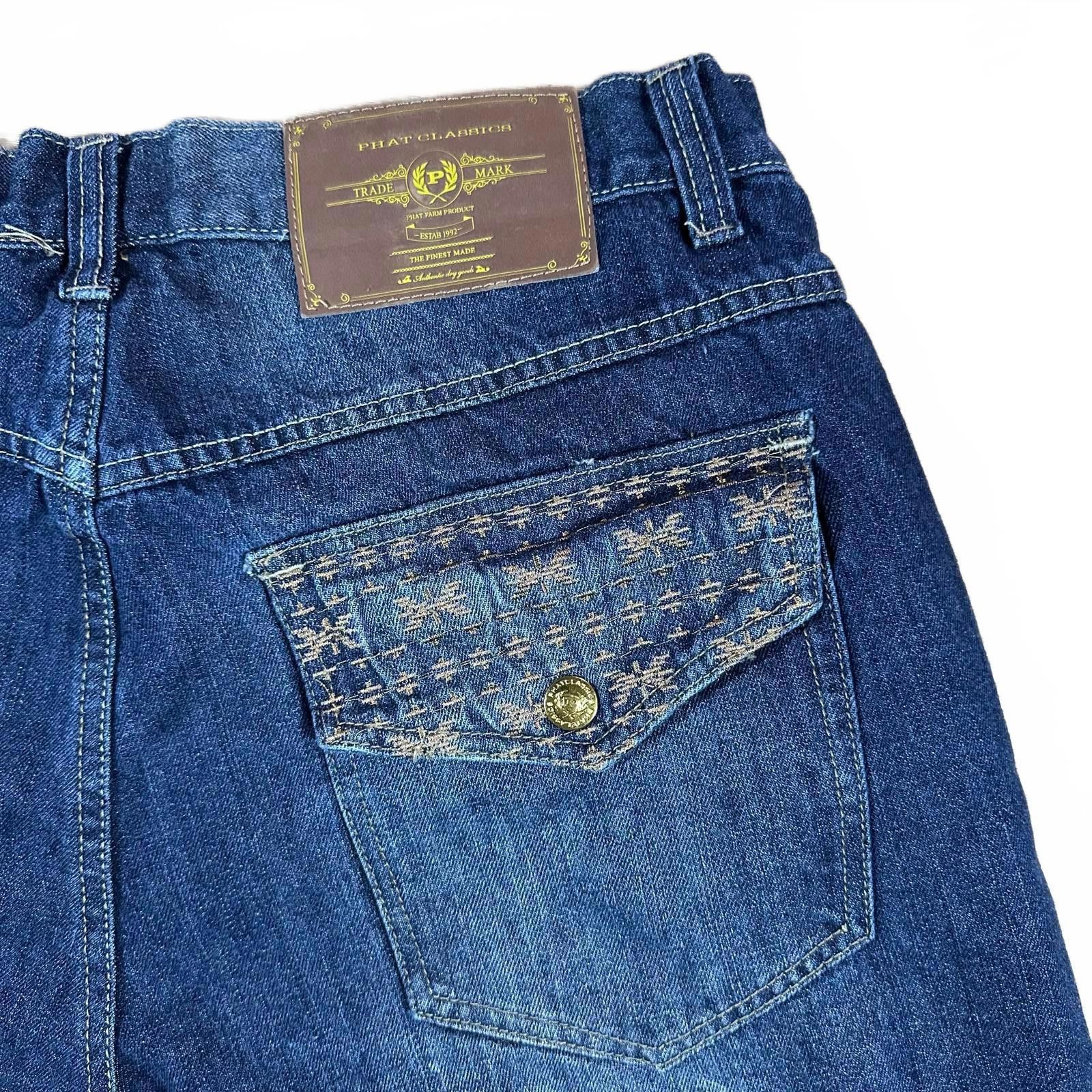 Phat Farm Phat farm Classic Mens Denim Shorts 38 Blue Casual Gold Size US 36 / EU 52 - 3 Thumbnail