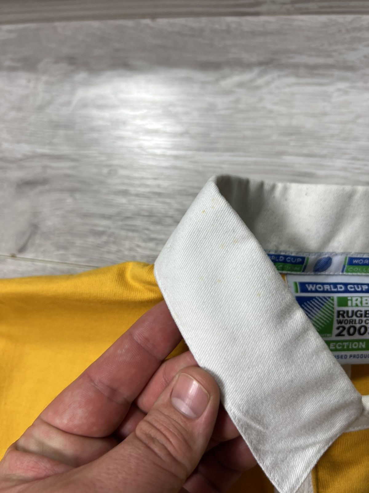 Canterbury of New Zealand Vintage Australia Rugby World Cup 2003 IRB Polo Shirt Jersey Size US L / EU 52-54 / 3 - 19 Thumbnail