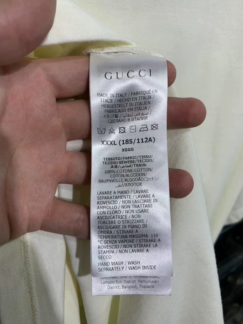 Gucci Gucci White Lightning Short Sleeve Tee-2508 Size US XXL / EU 58 / 5 - 3 Thumbnail