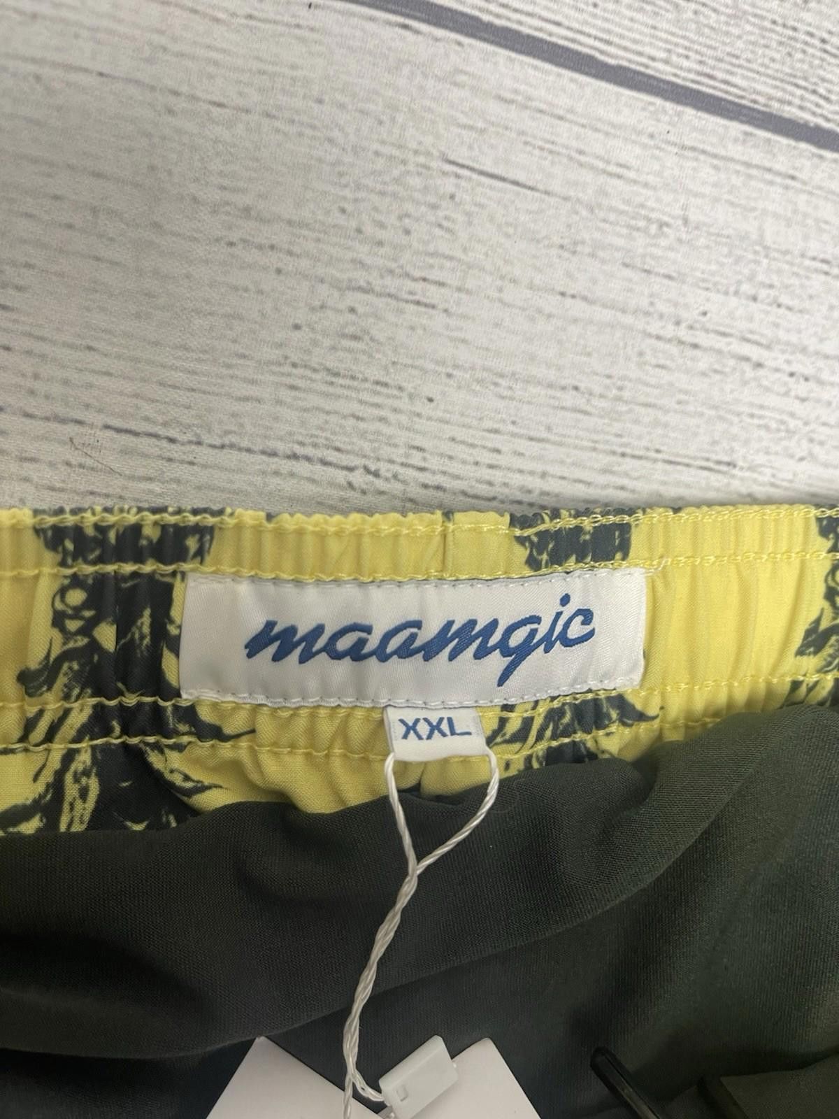 Other Maamgic Quick Dry Pink Pineapple Graphic Swim Trunks 2XL Size US 40 / EU 56 - 4 Thumbnail