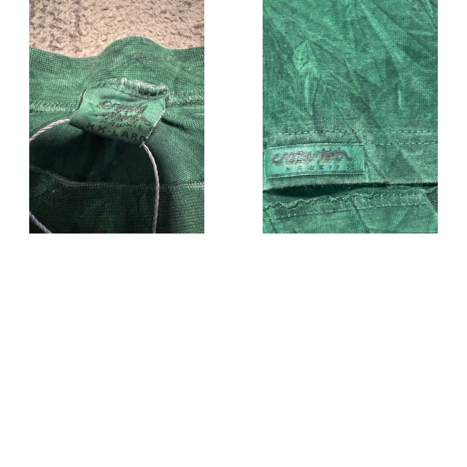 Vintage VINTAGE Crazy Shirts Hawaii Tie Dye T-Shirt Men XL Made In USA Shirt Mens Green USA Tie Dye Graphic Print 1990s Size US XL / EU 56 / 4 - 10 Thumbnail