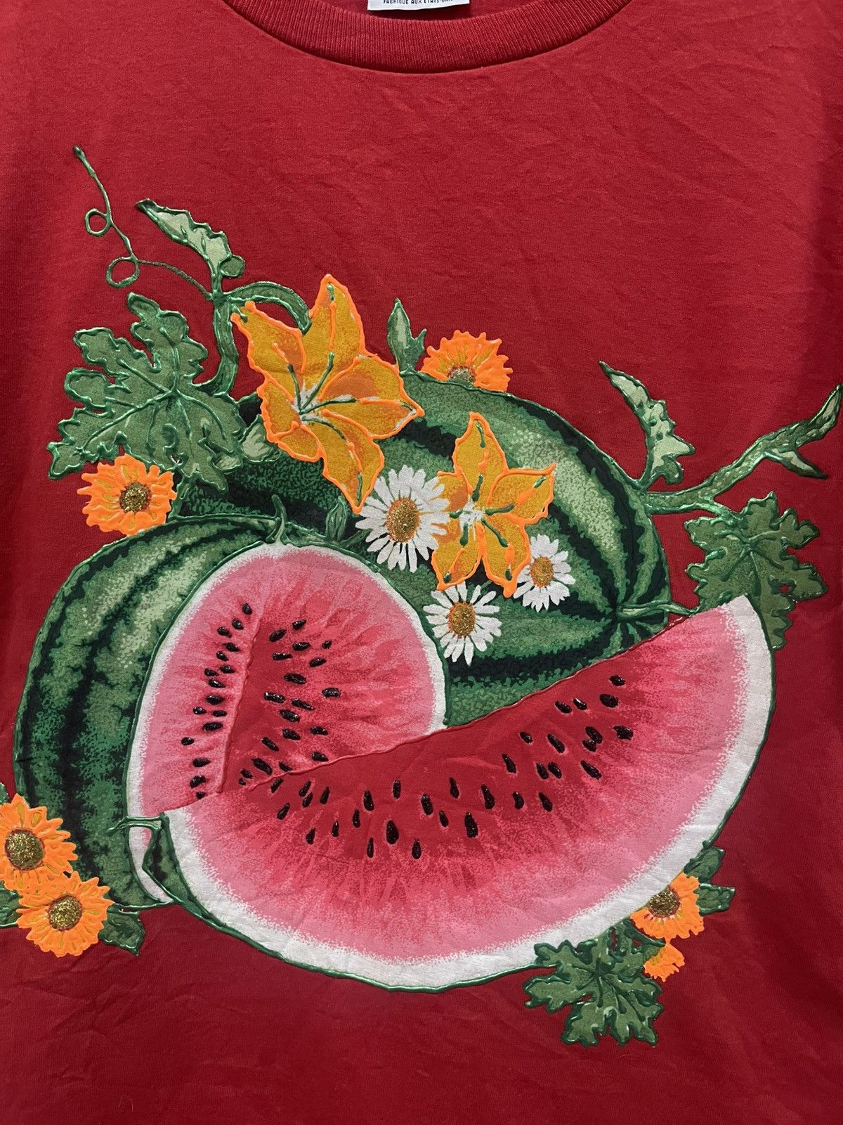 Vintage Vintage Art Red Watermelon🔥🔥🔥 Size US M / EU 48-50 / 2 - 2 Thumbnail