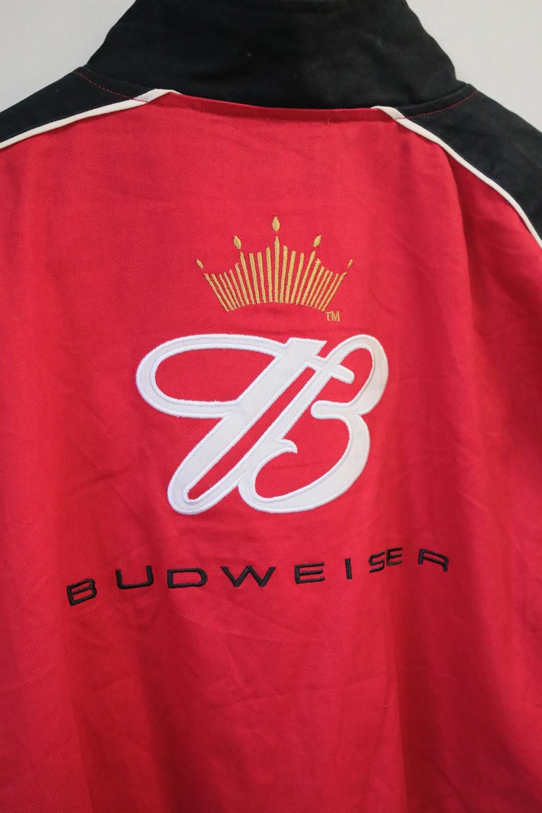 Winners Circle 00's Winner's Circle Budweiser Nextel Cup Racing Jacket Size XL / US 12-14 / IT 48-50 - 5 Thumbnail